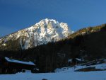 Départ avec la télécabine, avec vue sur Le Luisin