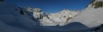 Depuis le col de la Goletaz, vue sur les Dents du Midi