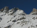 Sur la droite le col de la Dent Jaune.