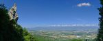 Vue sur la plaine du Rhône et le Jura