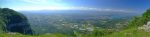 Vue panoramique. La lumière est dure !