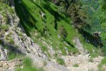 Le bas de la Gorge de la Grande Varappe
