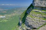 Gorge de la Grande Varappe et vue sur Genève. Mon passage préféré !