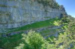 Le chemin vu précédemment avec le chamois. Gorge du Palavet