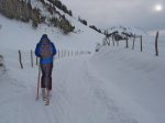Petite remontée vers Les Cergnes