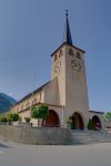 L'église de Grandvillard.