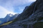 La chûte d'eau qui finit dans la gorge