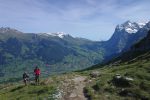 Vue arrière sur Grindelwald