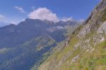Je m'écarte un peu du chemin pour cette photo sur le vallon des Morteys.