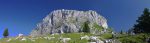 Panorama sur la Dent de Savigny depuis au dessus de la ferme Le Pralet