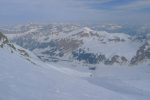 La vue se bouche. Vue arrière