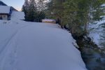 De retour sur la route après le pont.