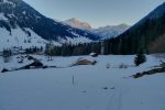 Dernières lueurs. Du Spitzhorn au Mont-Brun.