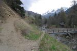 Le pont qui permet de rejoindre le camping Giessen