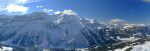 Vue sur le massif des Diablerets et les préalpes vaudoises