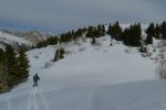 Courte descente pour monter au Blattistand