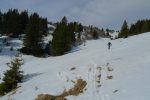 Montée pour le Walighürli dans une neige transformée