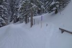 Version courte pour le Chalet du Soldat à droite, nous continuons tout droit