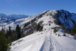 Sur la crête confortable