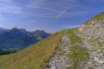 Vue sur les Gastlosen et le Hochmatt