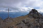 Et j'arrive avec soulagement au sommet, Haut de Cry 2969.2m ! Normalement on débouche par la gauche