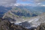 Vue sur le chemin parcouru dans le vallon d'Einzon