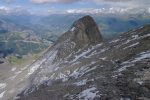 Le chemin de la descente qui est plus visible d'en haut ! Et bien ça descend bien !