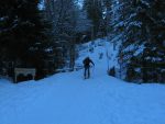 On passe sur un pont nommée Les Trois Ponts