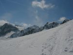 Vue dans la dernière montée sur la Pointe de Prosom.