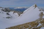 Droit en bas, enfin après l'herbe