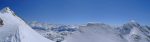 Vue sur les Alpes et la Grande Torche