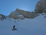 La montée dans la combe se poursuit