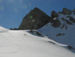 La crête finale pour rejoindre le Trou de la Mouche