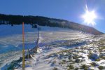 La piste de ski