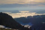 Dent de Vaulion à contrejour