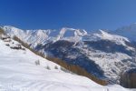 Les Haudères en contrebas