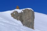 J'ai bien aimé ce cairn avec le lichen ocre