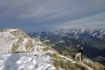 Dent de Brenleire et Folliéran (vers le centre), Vanil Noir, Vanil de l'Ecri, Pointe de Parray et Vanil Carré