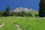 Une belle vue sur le massif de la Dent d'Oche