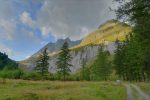 Tout à gauche le Petit Col de Ferret.