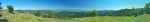 Vue panoramique sur le Léman et les Alpes depuis le Mont Pelé