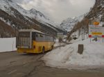 Départ depuis l'arrêt du bus à La Gouille