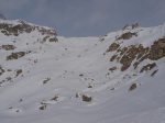 Le Remointse du Sex Blanc et la suite du parcours avec une courte descente ... et faut plat au retour.