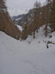 On slalome au mieux vu la neige