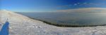 Vue panoramique depuis le Pt1554 vers les Alpes