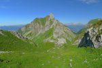 Vue arrière pour admirer les préalpes, le Mont Gardy et les Diablerets