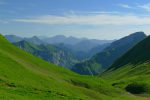 Vue sur les Alpes françaises