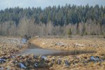 Une digue pour stopper l'eau dans les drains