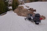 Plein de moto-neige dans le coin