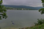 Le lac de Joux et les plongeurs